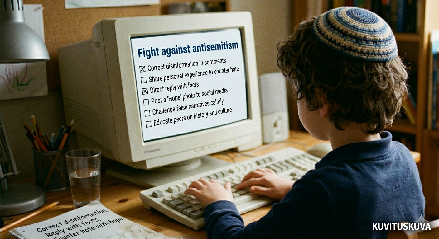Israelilaispojan taistelu antisemitismiä vastaan
